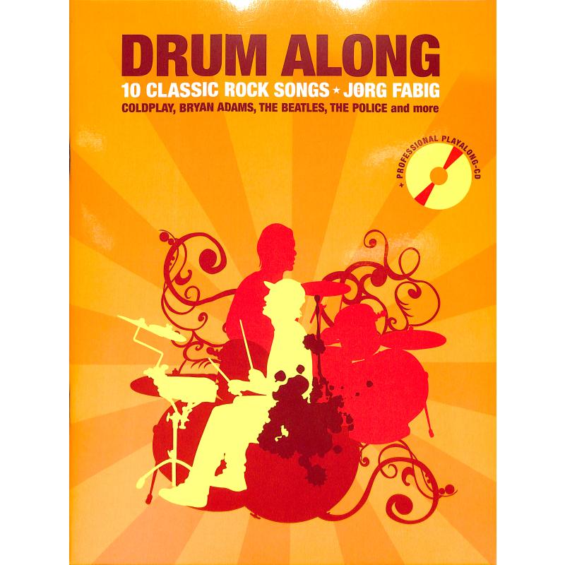 Drum along 1 - 10 classic Rock songs
