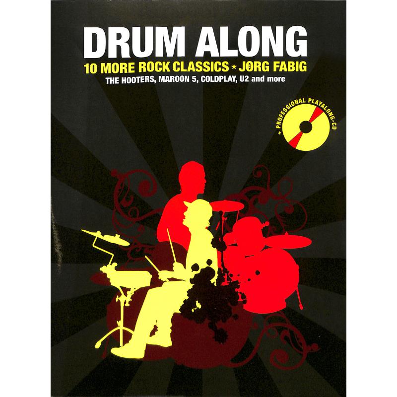 Drum along 2 - 10 more Rock classics