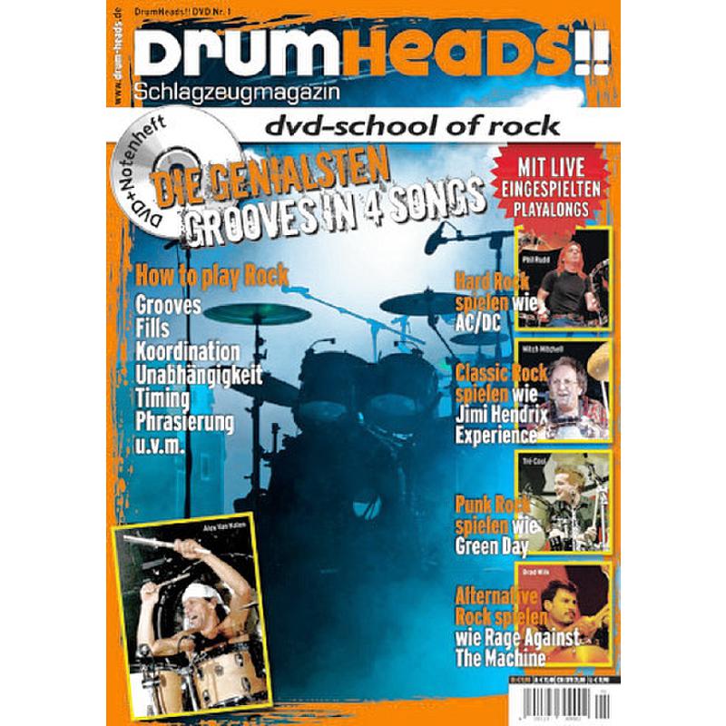 Drum heads DVD school of rock