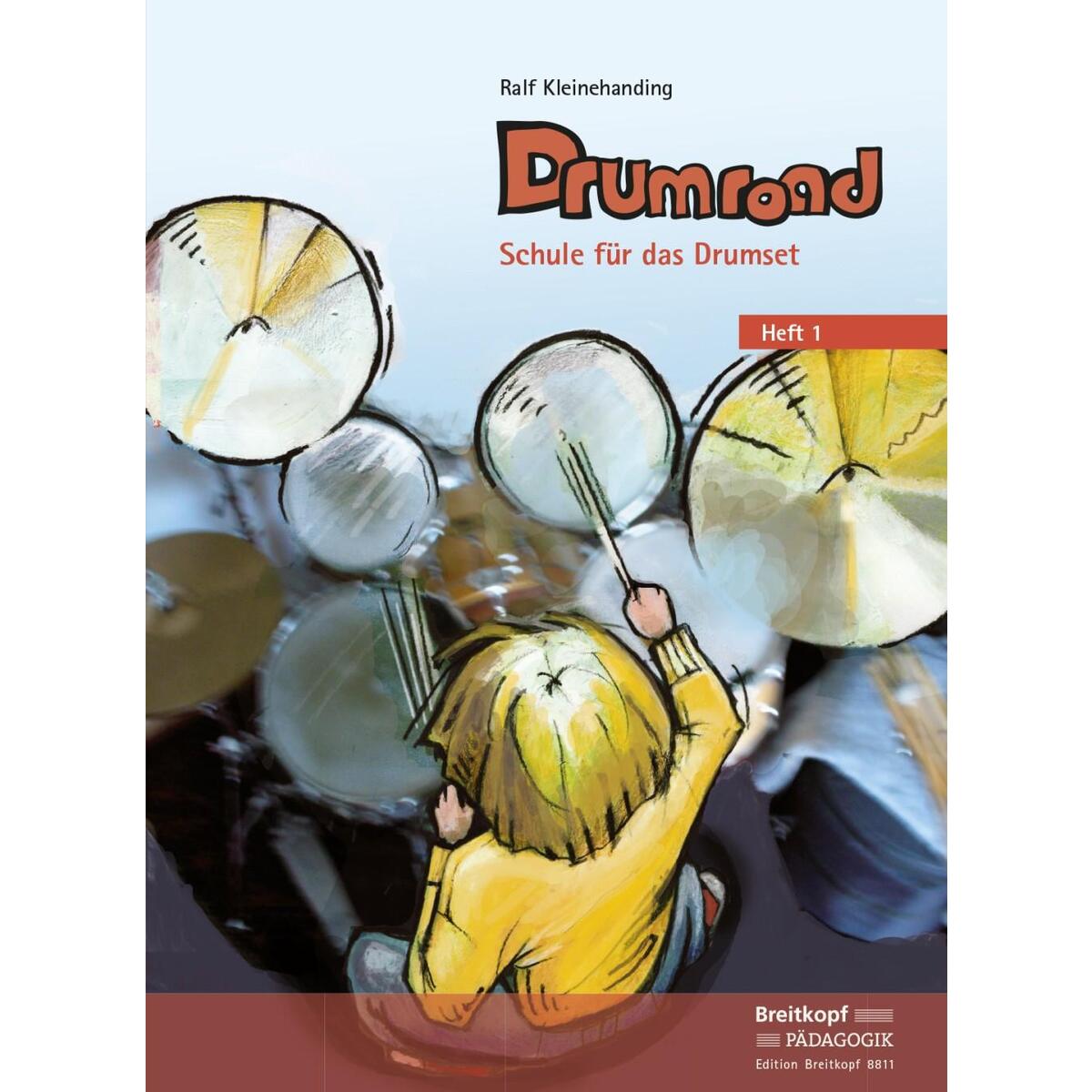 Drumroad - Schule für das Drumset Heft 1 von Breitkopf & Härtel