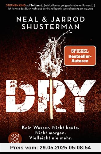 Dry: Kein Wasser. Nicht heute. Nicht morgen. Vielleicht nie mehr. | Nominiert für den Deutschen Jugendliteraturpreis 2020, Kategorie Preis der Jugendlichen Dry: Kein Wasser. Nicht heute. Nicht morgen. Vielleicht nie mehr. | Nominiert für den Deutschen Jugendliteraturpreis 2020, Kategorie Preis der Jugendlichen