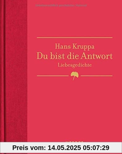 Du bist die Antwort: Liebesgedichte
