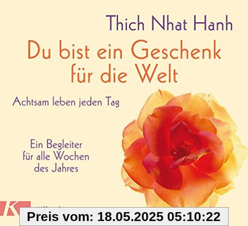 Du bist ein Geschenk für die Welt: Achtsam leben jeden Tag - Ein Begleiter für alle Wochen des Jahres