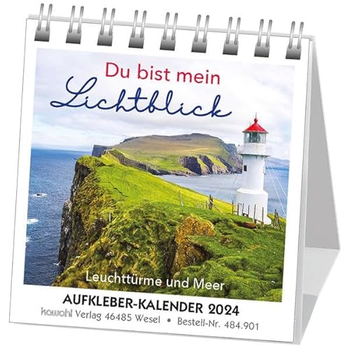 Du bist mein Lichtblick 2024: Leuchttürme und Meer von Kawohl Verlag GmbH & Co. KG