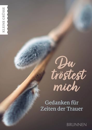 Du tröstest mich: Gedanken für Zeiten der Trauer: Geschenkheft für Trauernde mit einfühlsamen Texten, Trost spendend, an Hoffnung erinnernd, über ... Beileid und Zuversicht (Kleine Grüsse) von Brunnen Verlag GmbH