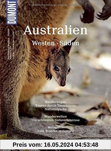 DuMont BILDATLAS Australien Westen, Süden, Tasmanien: Der rote Kontinent