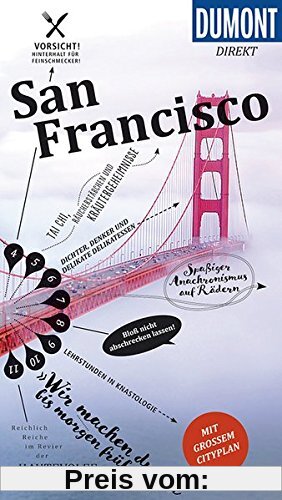DuMont Direkt Reiseführer San Francisco: Mit großem Faltplan