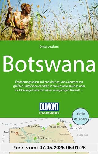 DuMont Reise-Handbuch Reiseführer Botswana: mit Extra-Reisekarte