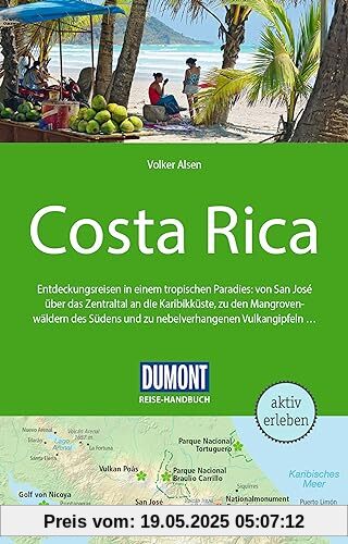 DuMont Reise-Handbuch Reiseführer Costa Rica: mit Extra-Reisekarte