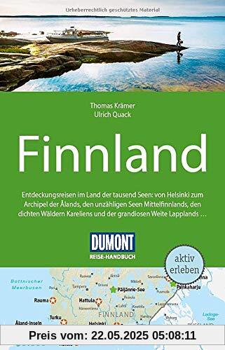 DuMont Reise-Handbuch Reiseführer Finnland: mit Extra-Reisekarte