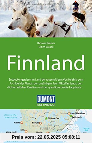 DuMont Reise-Handbuch Reiseführer Finnland: mit Extra-Reisekarte