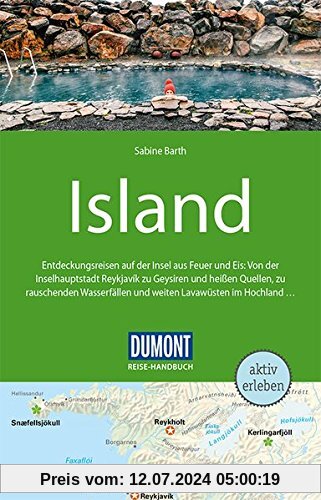 DuMont Reise-Handbuch Reiseführer Island: mit Extra-Reisekarte