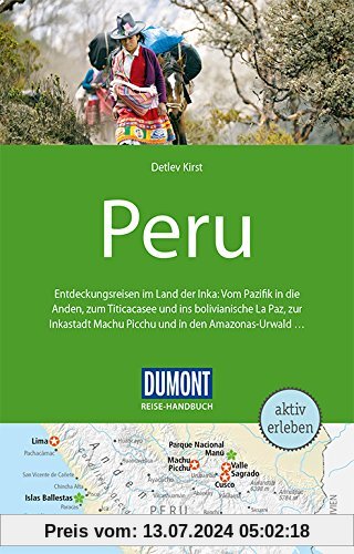 DuMont Reise-Handbuch Reiseführer Peru: mit Extra-Reisekarte