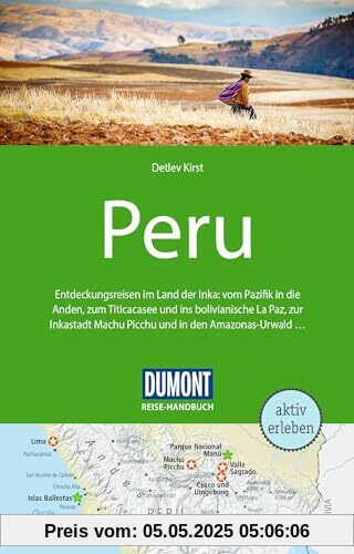 DuMont Reise-Handbuch Reiseführer Peru: mit Extra-Reisekarte