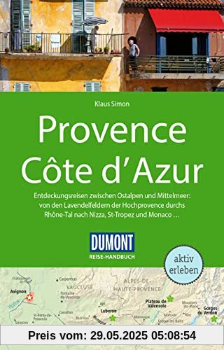 DuMont Reise-Handbuch Reiseführer Provence, Côte d'Azur: mit Extra-Reisekarte
