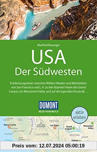 DuMont Reise-Handbuch Reiseführer USA, Der Südwesten: mit Extra-Reisekarte