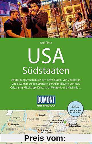 DuMont Reise-Handbuch Reiseführer USA, Die Südstaaten: mit Extra-Reisekarte