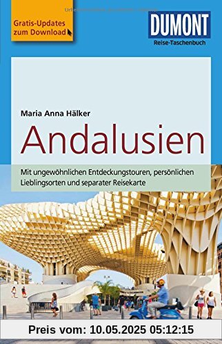 DuMont Reise-Taschenbuch Reiseführer Andalusien: mit Online-Updates als Gratis-Download
