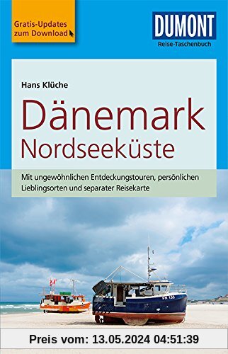 DuMont Reise-Taschenbuch Reiseführer Dänemark Nordseeküste: mit Online Updates als Gratis-Download