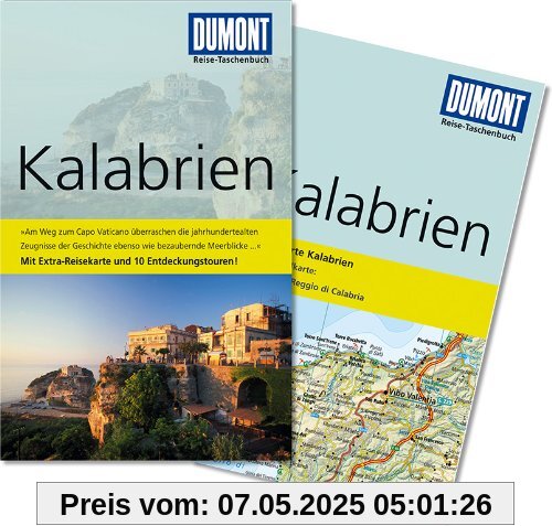 DuMont Reise-Taschenbuch Reiseführer Kalabrien: Mit Extra-Reisekarte und 10 Entdeckungstouren