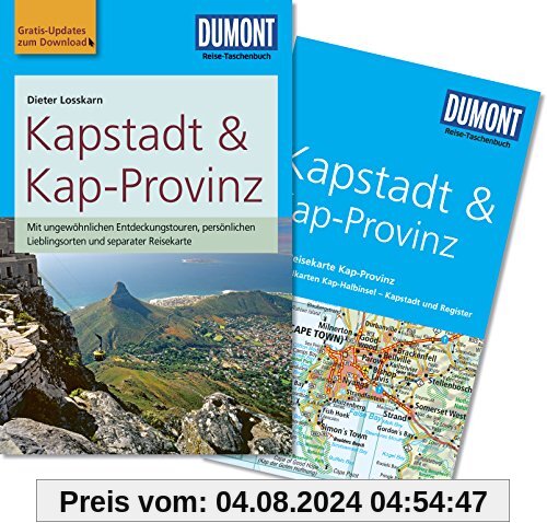 DuMont Reise-Taschenbuch Reiseführer Kapstadt & Kap-Provinz: mit Online Updates als Gratis-Download
