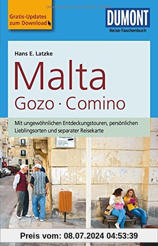 DuMont Reise-Taschenbuch Reiseführer Malta, Gozo, Comino: mit Online-Updates als Gratis-Download