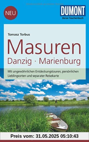 DuMont Reise-Taschenbuch Reiseführer Masuren, Danzig, Marienburg: mit Online-Updates als Gratis-Download