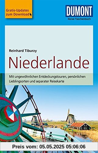 DuMont Reise-Taschenbuch Reiseführer Niederlande: mit Online-Updates als Gratis-Download