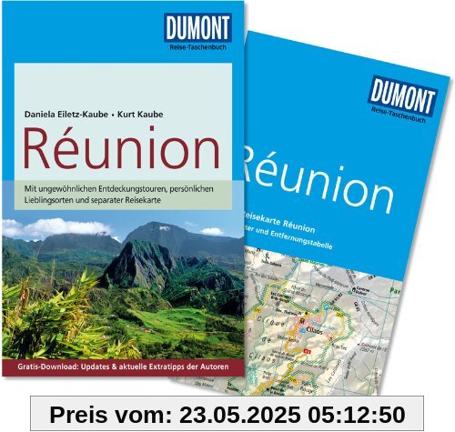 DuMont Reise-Taschenbuch Reiseführer Reunion: mit Online-Updates als Gratis-Download