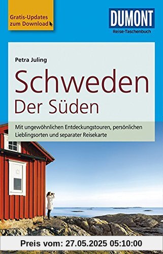 DuMont Reise-Taschenbuch Reiseführer Schweden Der Süden: mit Online Updates als Gratis-Download