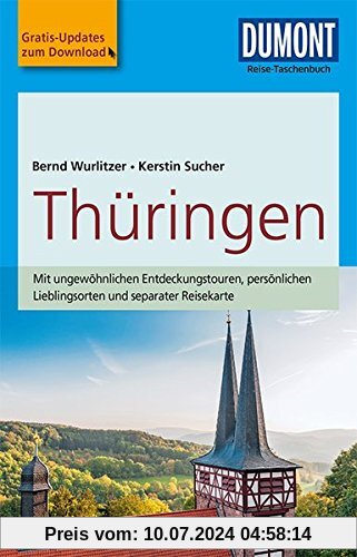 DuMont Reise-Taschenbuch Reiseführer Thüringen: mit Online-Updates als Gratis-Download