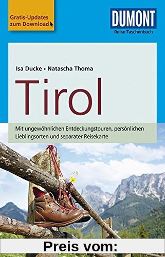 DuMont Reise-Taschenbuch Reiseführer Tirol: mit Online-Updates als Gratis-Download