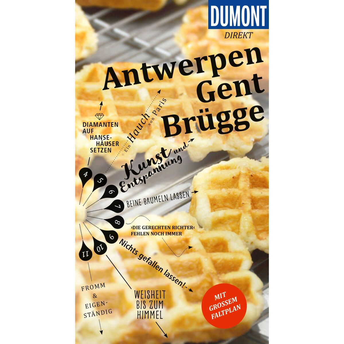 DUMONT direkt Reiseführer Antwerpen, Gent, Brügge von Dumont Reise Vlg GmbH + C