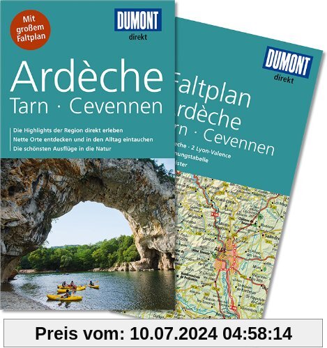 DuMont direkt Reiseführer Ardéche, Tarn, Chevennen