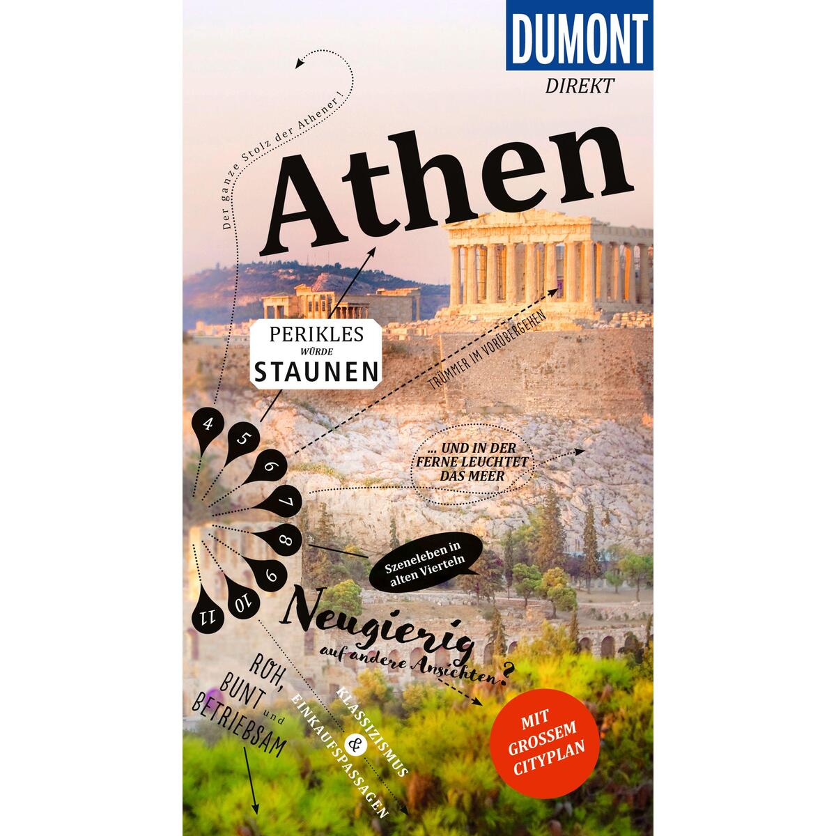 DUMONT direkt Reiseführer Athen von Dumont Reise Vlg GmbH + C