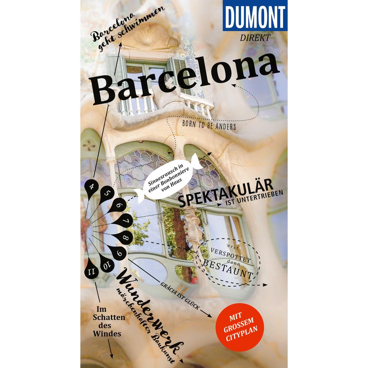 DUMONT direkt Reiseführer Barcelona von Dumont Reise Vlg GmbH + C