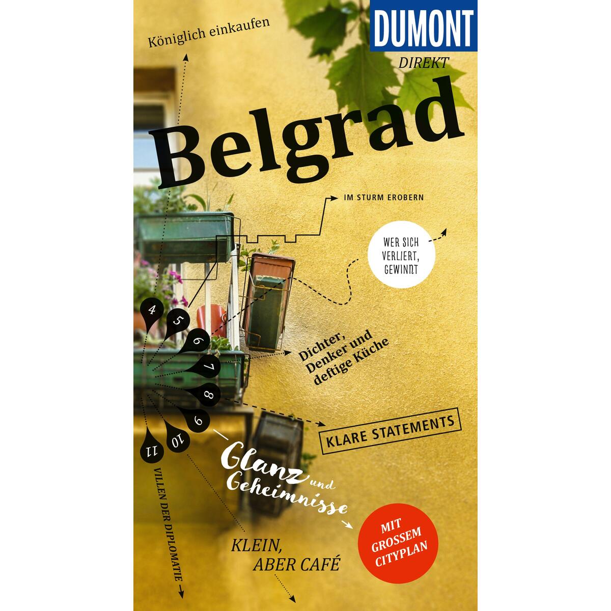 DUMONT direkt Reiseführer Belgrad von Dumont Reise Vlg GmbH + C