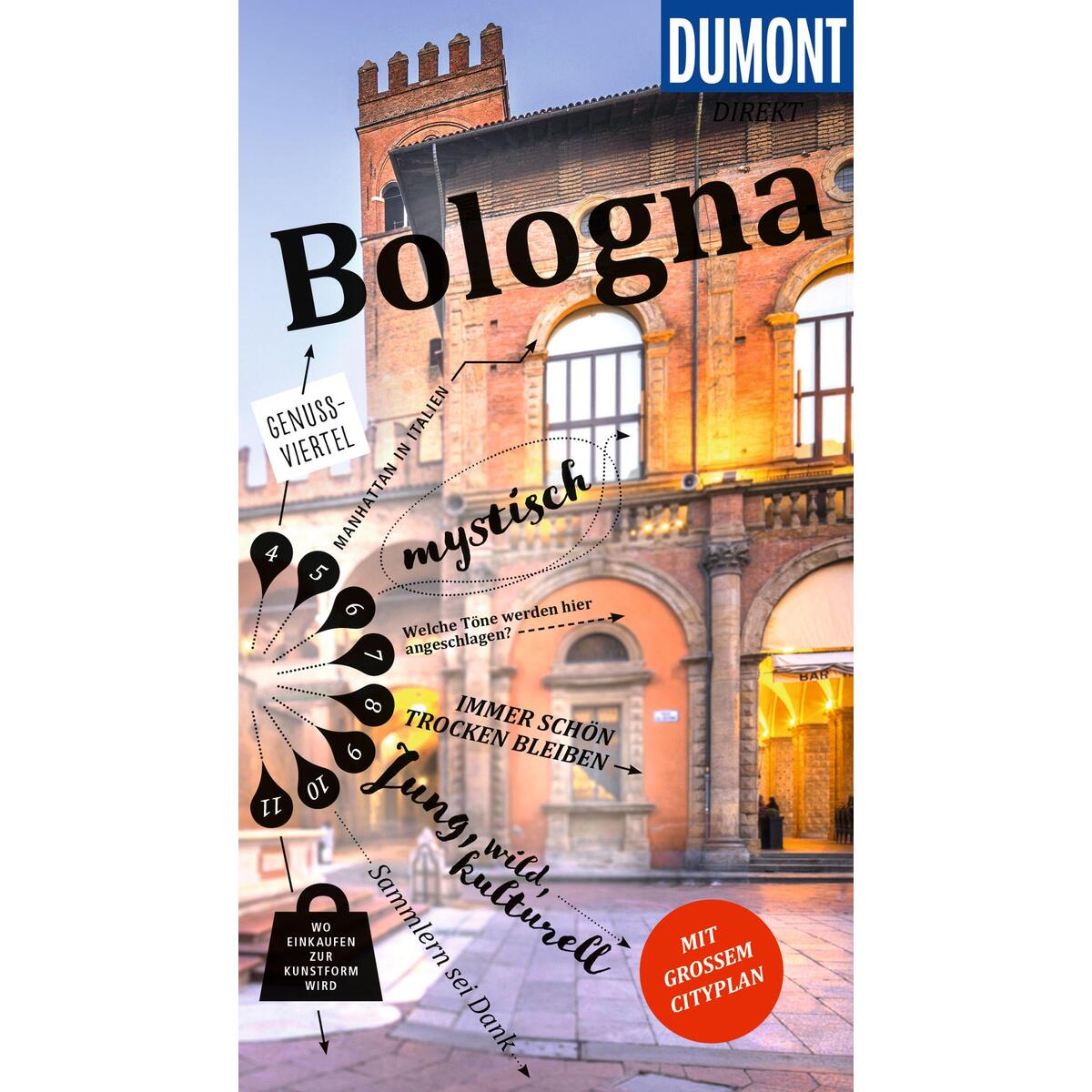 DUMONT direkt Reiseführer Bologna von Dumont Reise Vlg GmbH + C