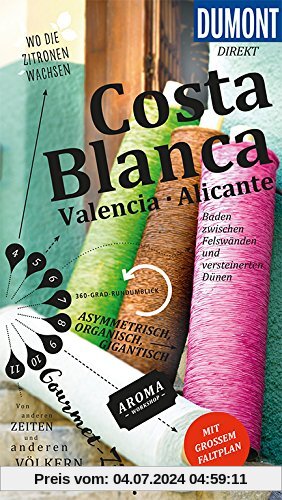 DuMont direkt Reiseführer Costa Blanca: Mit großem Faltplan