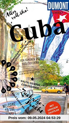 DuMont direkt Reiseführer Cuba: Mit großem Faltplan