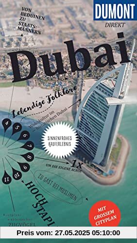 DuMont direkt Reiseführer Dubai: Mit großem Cityplan