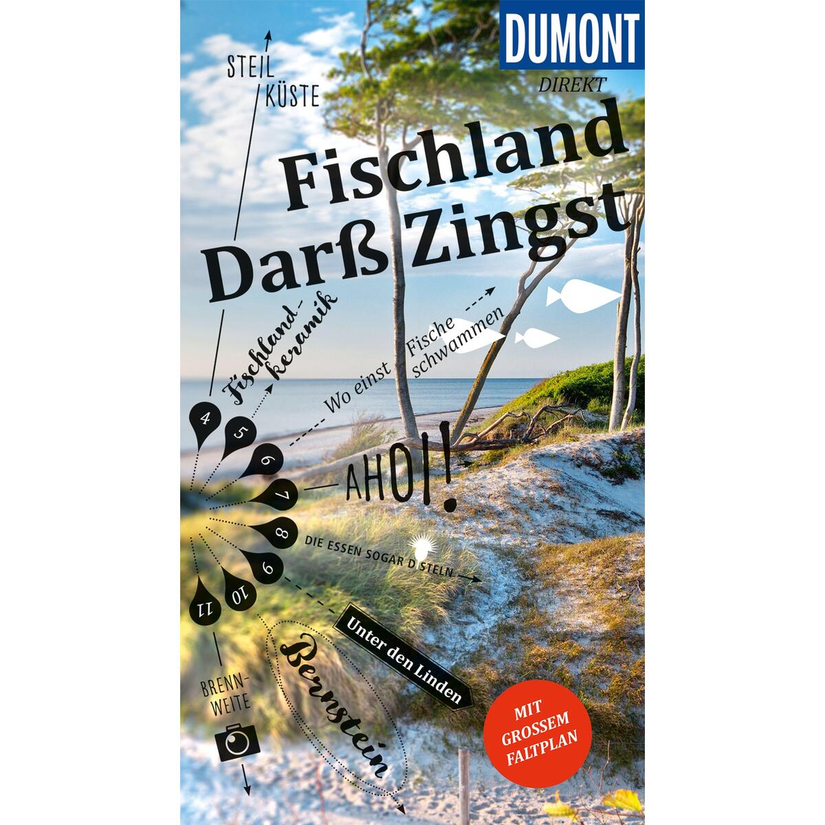 DuMont direkt Reiseführer Fischland, Darß, Zingst von Dumont Reise Vlg GmbH + C