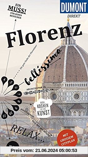 DuMont direkt Reiseführer Florenz: Mit großem Cityplan