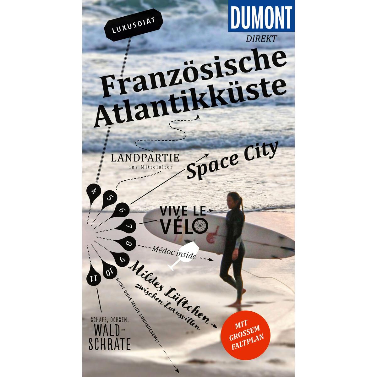 DUMONT direkt Reiseführer Französische Atlantikküste von Dumont Reise Vlg GmbH + C