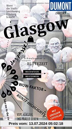 DuMont direkt Reiseführer Glasgow: Mit großem Cityplan