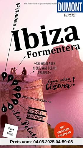DuMont direkt Reiseführer Ibiza, Formentera: Mit großem Faltplan