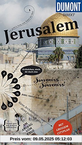 DuMont direkt Reiseführer Jerusalem: Mit großem Cityplan