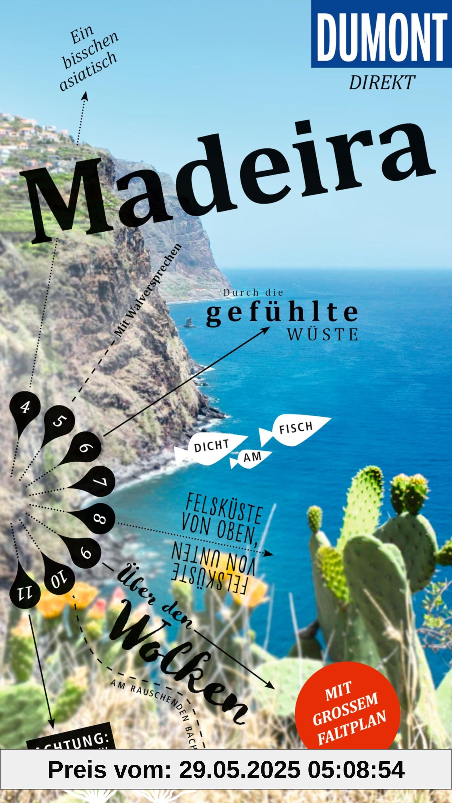 DuMont direkt Reiseführer Madeira: Mit großem Faltplan