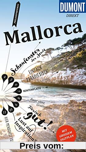 DuMont direkt Reiseführer Mallorca: Mit großem Faltplan