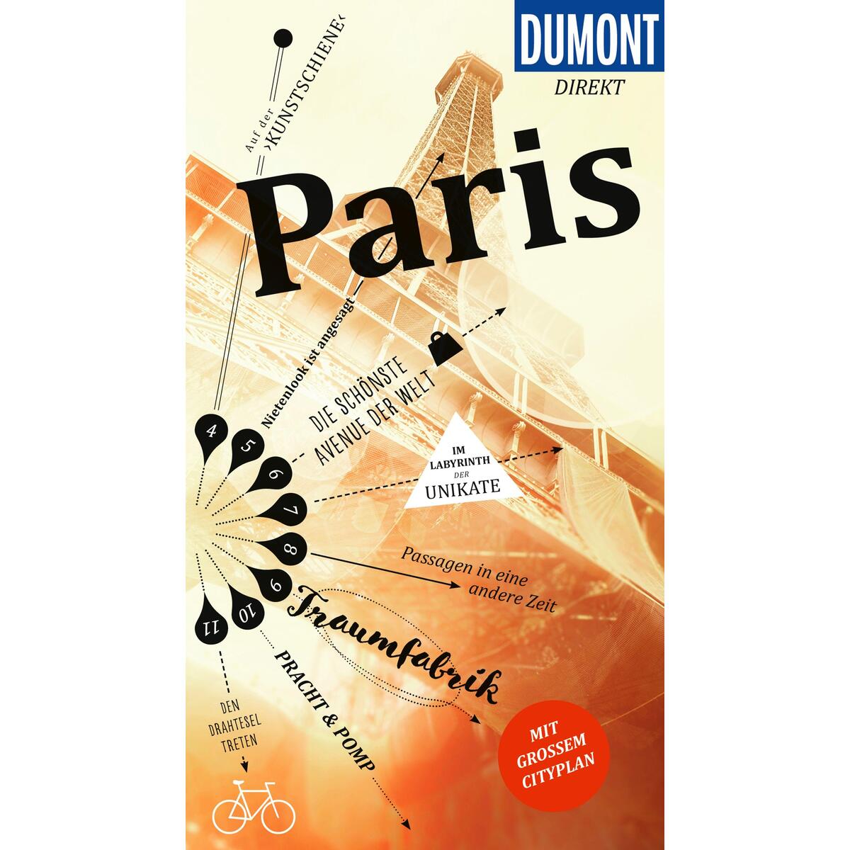 DuMont direkt Reiseführer Paris von Dumont Reise Vlg GmbH + C